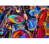 Adult jigsaw puzzle 1000 piezas rompecabezas de juguete para niños juego de rompecabezas grande conjunto de instrumentos musicales rompecabezas decoración del hogar obra de arte, pintura de decoración de pared de oficina, regalos de Navidad