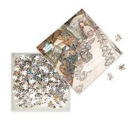 Adult Jigsaw Puzzle Arthur Rackham: Alice in Wonderland Tea Party: 1000-Piece Jigsaw Puzzles