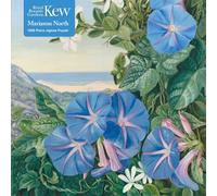 Adult Jigsaw Puzzle Kew: Marianne North: Amatungula and Blue Ipomoea, South Africa: 1000-piece Jigsaw Puzzles