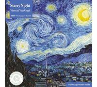 Adult Jigsaw Puzzle Van Gogh: Starry Night: 1000-Piece Jigsaw Puzzles