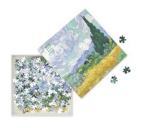 Adult Jigsaw Puzzle Vincent Van Gogh: Wheatfield with Cypress: 1000-Piece Jigsaw Puzzles