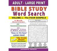 Adult Large Print Bible Study Word Search: Volume 2 - Acts and Pauline Epistles Part 1: Acts, Romans, and 1st & 2nd Corinthians