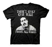 Adult Men's Workaholics Comedy TV Show There's Only One Rule Black T-T-Shirts Hemden tee(Medium)