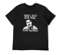 Adult Men's Workaholics Comedy TV Show There's Only One Rule T Shirt tee XL Black