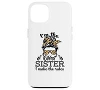 Adult Messy Bun I Make The Rules Oldest 3 Sisters Siblings Carcasa para iPhone 13