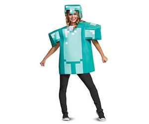Adult Minecraft Armor Classic Fancy Dress Costume Standard