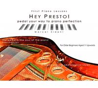 Adult Piano Method and Tutor Hey Presto Beginner Piano Book for Adults and Children Aged 11 over
