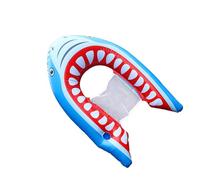 Adult Pool Floats - Shark Design Inflatable Floating Toys, Comfortable Inflatable Pool Chair Float for Beach, Summer Vacation, Relajación, Sunbathing, Tanning, Family Fun, Outdoor Lounging