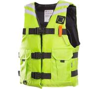 Adult Removable Kayaking Vest Adjustable High Buoyancy Water Sports Swimming Boating Fishing Surfing Canoeing Rafting Paddle Outdoor Safety Gear Comfort Flotation Aid Vest(02-Green)