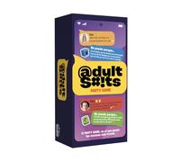 Adult Sh!ts, Juego de cartas para adultos, con humor negro, excusas ridículas y situaciones incómodas, Perfecto para fiestas, pre-fiestas y noches de risas, Juguete creativo y atrevido