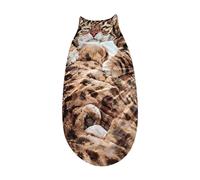 Adult Sleeping Bag, Cat Themed Sleep Sack, Portable Travel Bedding, Lightweight Insulated Comfort with Machine Washable Material, Spacious Envelope Style, Rest Solution For Camping Apartment