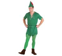 Adult Storybook Peter Pan Fancy Dress Costume Medium