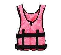 Adult Surfing Vest Neoprene Adjustable Buoyancy Aid Safety Swim Surfing Vest for Men Women Kayaking Fishing Boating Swimming Paddle Boarding Water Sports Activities Gear(Pink)
