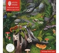 Adult Sustainable Jigsaw Puzzle Anna Stead: Deep in the Forest: 1000-Pieces. Ethical, Sustainable, Earth-Friendly (1000-piece Sustainable Jigsaws)