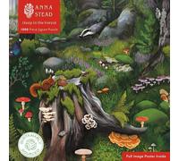 Adult Sustainable Jigsaw Puzzle Anna Stead: Deep in the Forest (Importación USA)