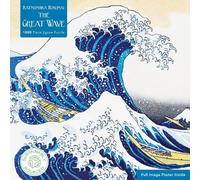Adult Sustainable Jigsaw Puzzle Hokusai: The Great Wave (Importación USA)