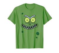 Adult Swim Rick & Morty Pickle Rick Face Camiseta
