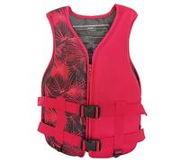 Adult Swimming Vest High Buoyancy, Adjustable Safety Breathable Swim Vest for Motorboat Water Rescue Kayaking Boating Fishing Paddle Boarding Men Women Outdoor Water Sports(Red,XXL)