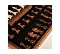 Adult wooden chess set with extra queen pieces, suitable for players of all levels