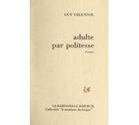 Adulte Par Politesse (ebook)