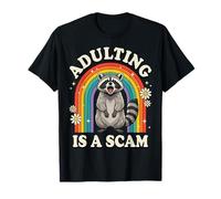Adulting Is A Scam Camiseta