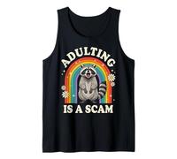 Adulting Is A Scam Camiseta sin Mangas