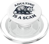Adulting Is A Scam PopSockets PopGrip para MagSafe