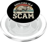 Adulting Is A Scam PopSockets PopGrip para MagSafe