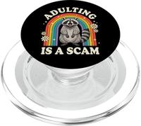 Adulting Is A Scam PopSockets PopGrip para MagSafe