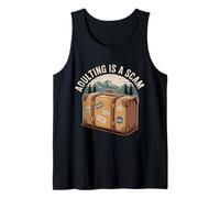 Adulting Is A Scam Retroalimentación de expresión Rant |- Camiseta sin Mangas
