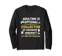 Adulting is Optional Funny Collector Infancia Kidults Manga Larga