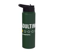 Adulting One Star Absolute Nightmare no recomendaría Stainless Steel Insulated Water Bottle