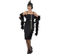 Adulto 1920's Flapper Gran Gatsby Disfraz Mujer Tallas 8-24