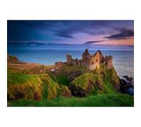 Adulto 300(38x26cm) piezas de rompecabezas, Inglaterra, Escocia, Juguete de Juego de Puzzle medieval del castillo de Dunnott