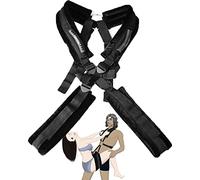 Adulto BDSM restricción Regalos de sexo Kit de restricciones de esclavitud para parejas Juguete sexual erótico SM con puños de 2 piernas Fetiche Correas de hombro eróticas SM Juegos