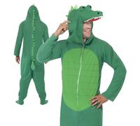 Adulto Cocodrilo Animal Hombre Mujer Disfraz Zoológico Disfraz Día Del Libro