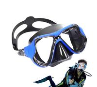 Adulto Con Cubierta De Nariz, 180 ° Clear Vision Anti-Niebla Snorkeling | Gafas de Agua Ergonómicas, Máscara De Natación Para Buzos Snorkelers