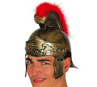 Adulto de Lujo Romano Espartano Disfraz Casco Soldado Centurion Casco Fg
