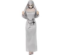 Adulto Disfraz de Fantasma Mujer Ghost Pirate Monja Halloween Disfraz