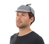 Adulto Hombre Sherlock Holmes Detective Cazador Disfraz Sombrero Accesorio Nuevo