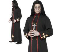 Adulto Ministro de la Muerte Disfraz Zombie para Hombre Cura Halloween Nuevo
