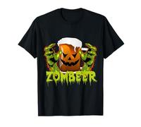 Adulto Señor Adolescente Cerveza Zombie Zombeer Beber Alcohol Camiseta