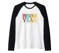 Adulto Sí Estoy En La Ciencia Hentai Amante Elemento Tabla Camiseta Manga Raglan