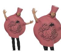 Adulto Whoopie Amortiguador 70s 80s Disfraz Despedida de Soltero Do Conjunto OS