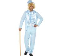 Adultos 1990s Disfraz Dumb & Dumber Traje Azul O Naranja Despedida de Soltero