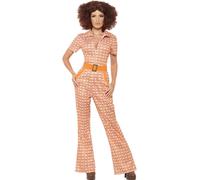 Adultos 70s Discoteca Retro Disfraz Sonny & Cher Groovy Disfraz