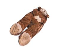 Adultos Animales Saco de dormir,Manta Ajustable Lavable - Estilo envolvente de dormir humana,para Interior Exterior Hogar Viajar Camping Senderismo Mochilero