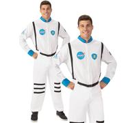 Adultos Astronauta Disfraz para Hombre Espacio Traje Mujer Estándar