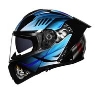 Adultos Modular Casco Moto Cascos Integrales con Doble Visera Casco Protector Motocicleta Sistema De Ventilación Forro Extraíble DOTECE Homologado para Mujeres Y Hombres 2,M:57-58CM