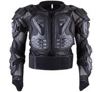 Adultos Motocicleta Body Armor Pecho Espalda Protector De Columna Vertebral Chaleco Protector, Motocicleta Body Armor Armor Protector De Pecho Protector De Espalda Motocross, Adecuado Black,5XL